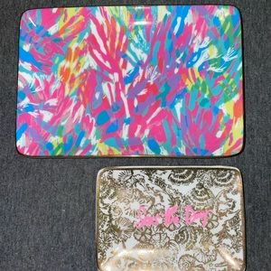 Lily Pulitzer Seas The Day Trinket Tray Set